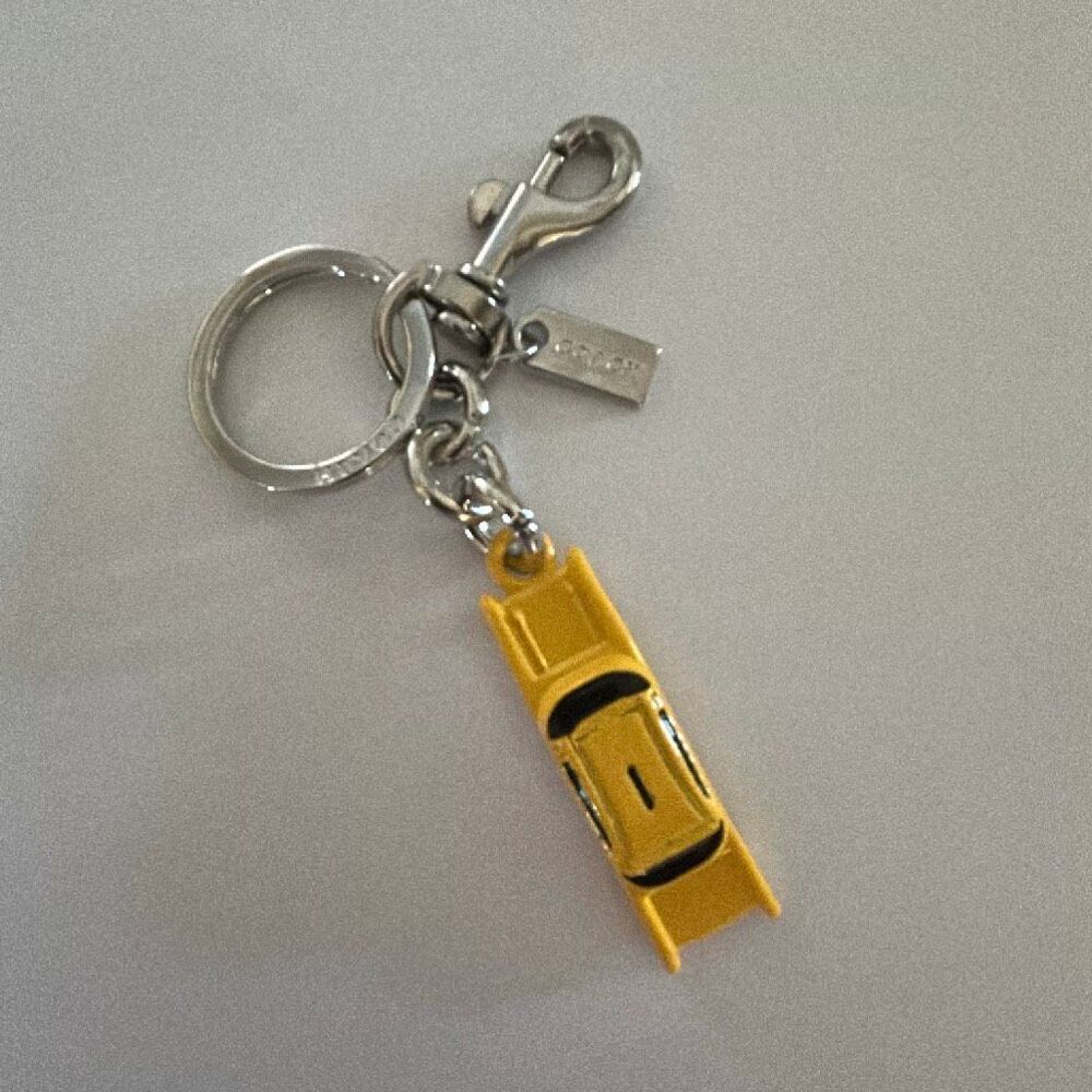 Yellow Taxi Keychain